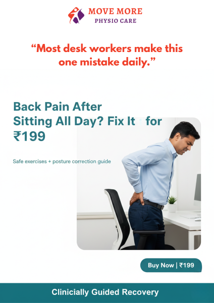 thumbnail Back Pain Relief Ebook – ₹199